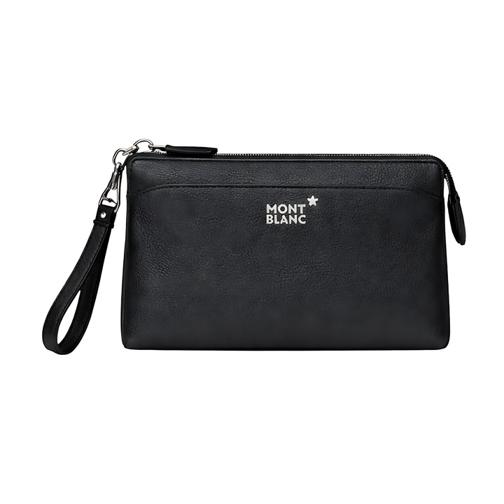Montblanc Pouch | Wrist Pouch Canvas Leather