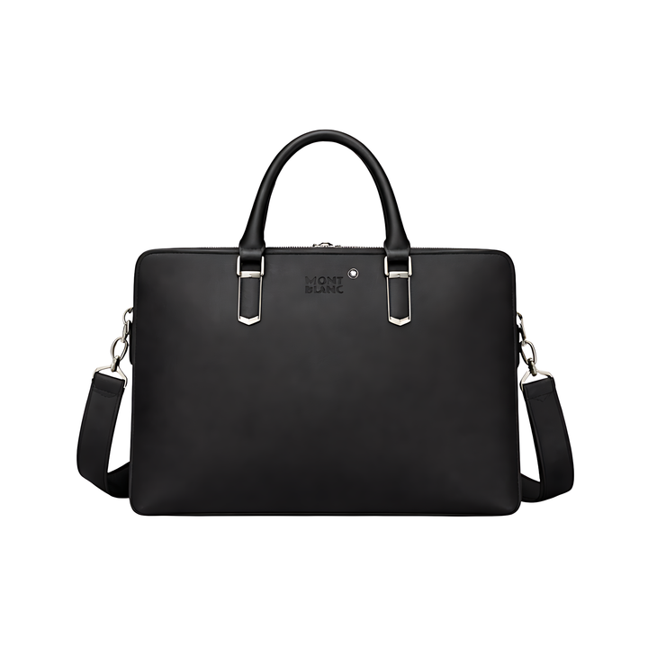 Montblanc Briefcase | Leather Black