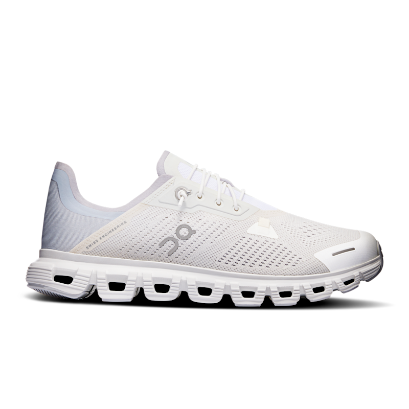 On Running Cloud 6 Coast – White / Glacier