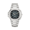 Patek Philippe | Nautilus Time Sunburst Blue Dial - Free & Fast UAE Shipping