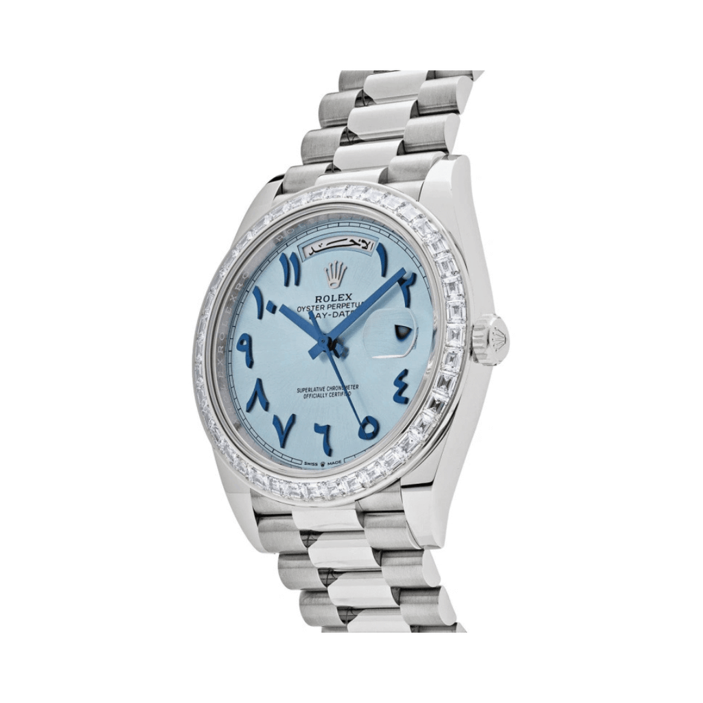 Rolex | Numerals Ice Blue Dial