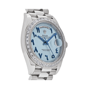Rolex | Numerals Ice Blue Dial