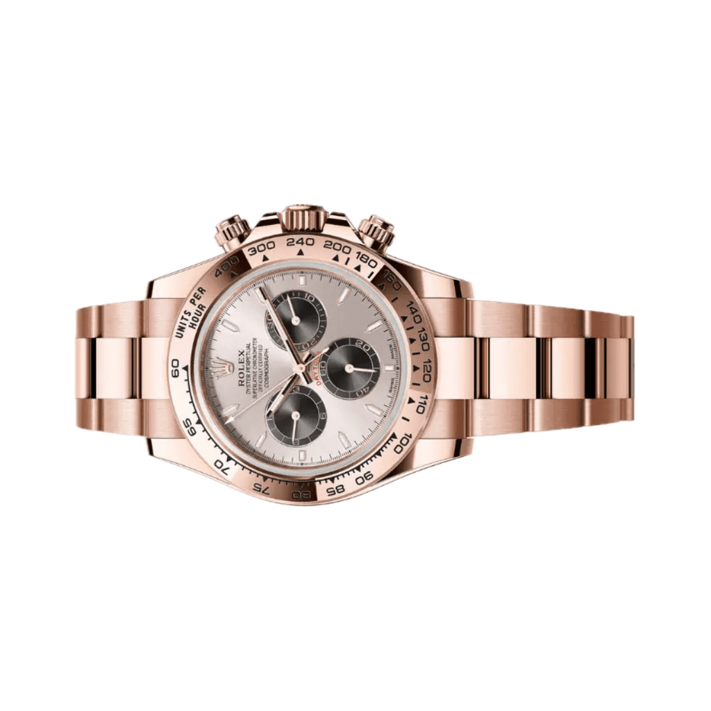 Rolex Watch | Rose Gold Sundust Dial
