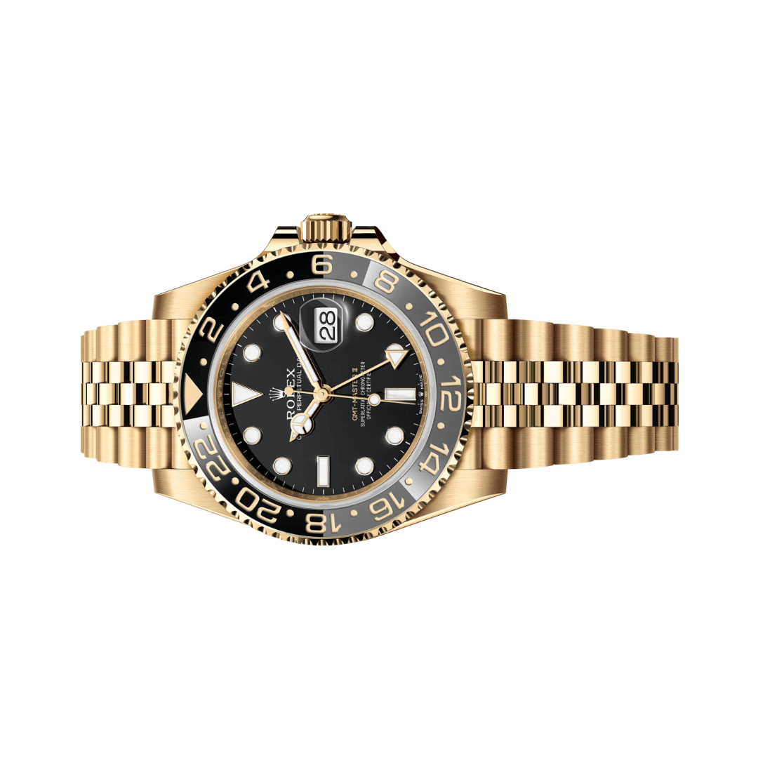 Rolex Watch | Yellow Gold Black Dial