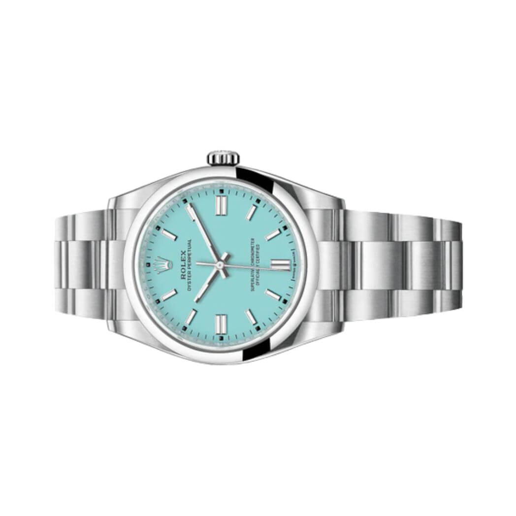 Rolex | Oyster Perpetual 36 Torquoise Blue Dial