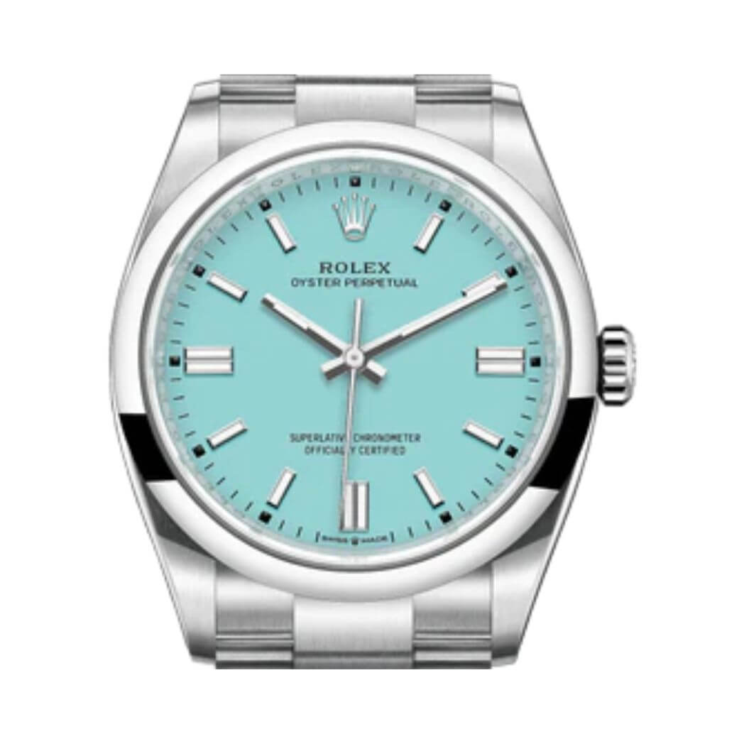 Rolex | Oyster Perpetual 36 Torquoise Blue Dial
