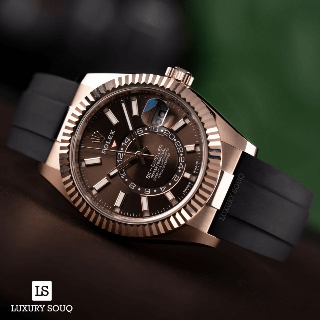 Rolex | Rose Gold Chocolate Dial
