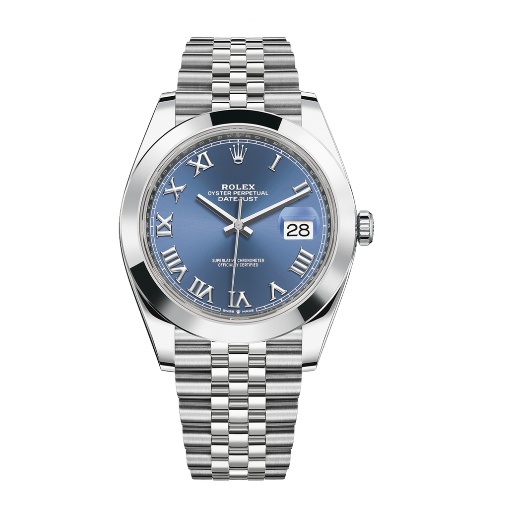 Rolex Watch | Datejust 41 Azzurro-Blue Dial