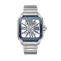 Cartier Watch | Santos de Cartier Skeleton Blue