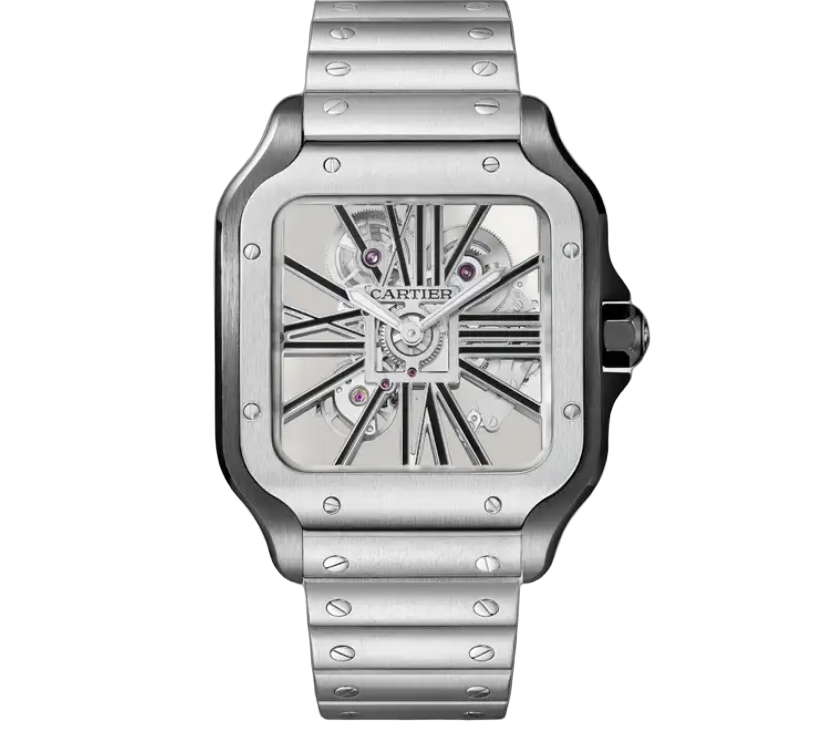 Cartier Watch | Santos de Cartier Diamond Silver