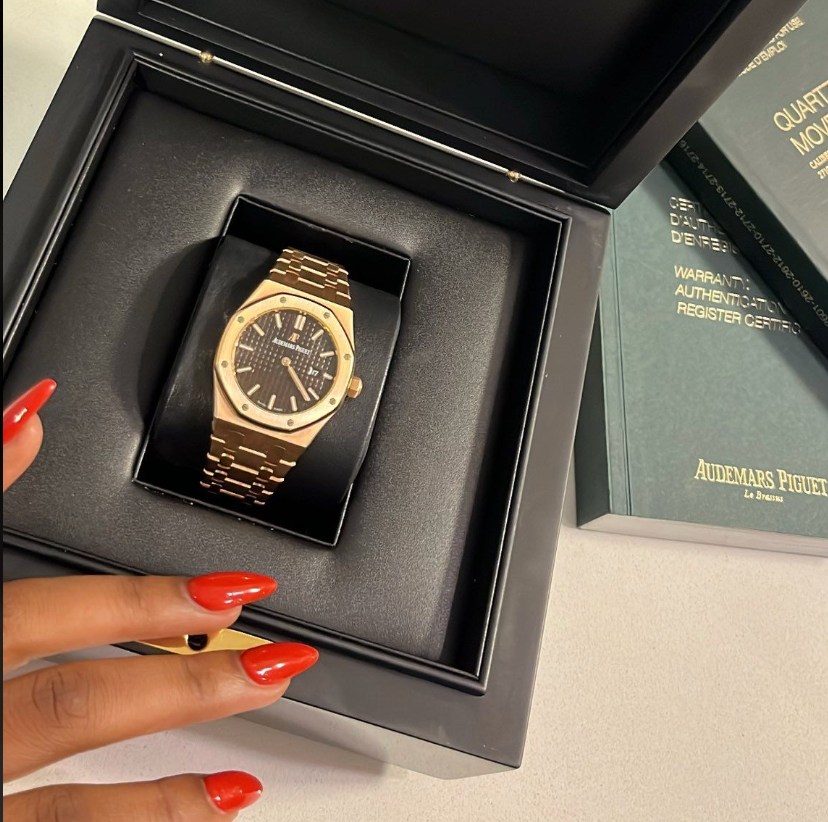 Audemars Piguet Watch | Royal Oak Selfwinding Two-Tone Stainless Steel and Pink Gold Pink Gold Dial
