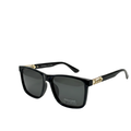 CHANEL | Oversized Black Lens Sunglasses