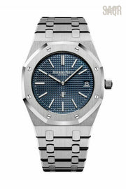 Audemars Piguet | Royal Oak Extra-Thin Smoked Blue Dial - Free & Fast UAE Shipping