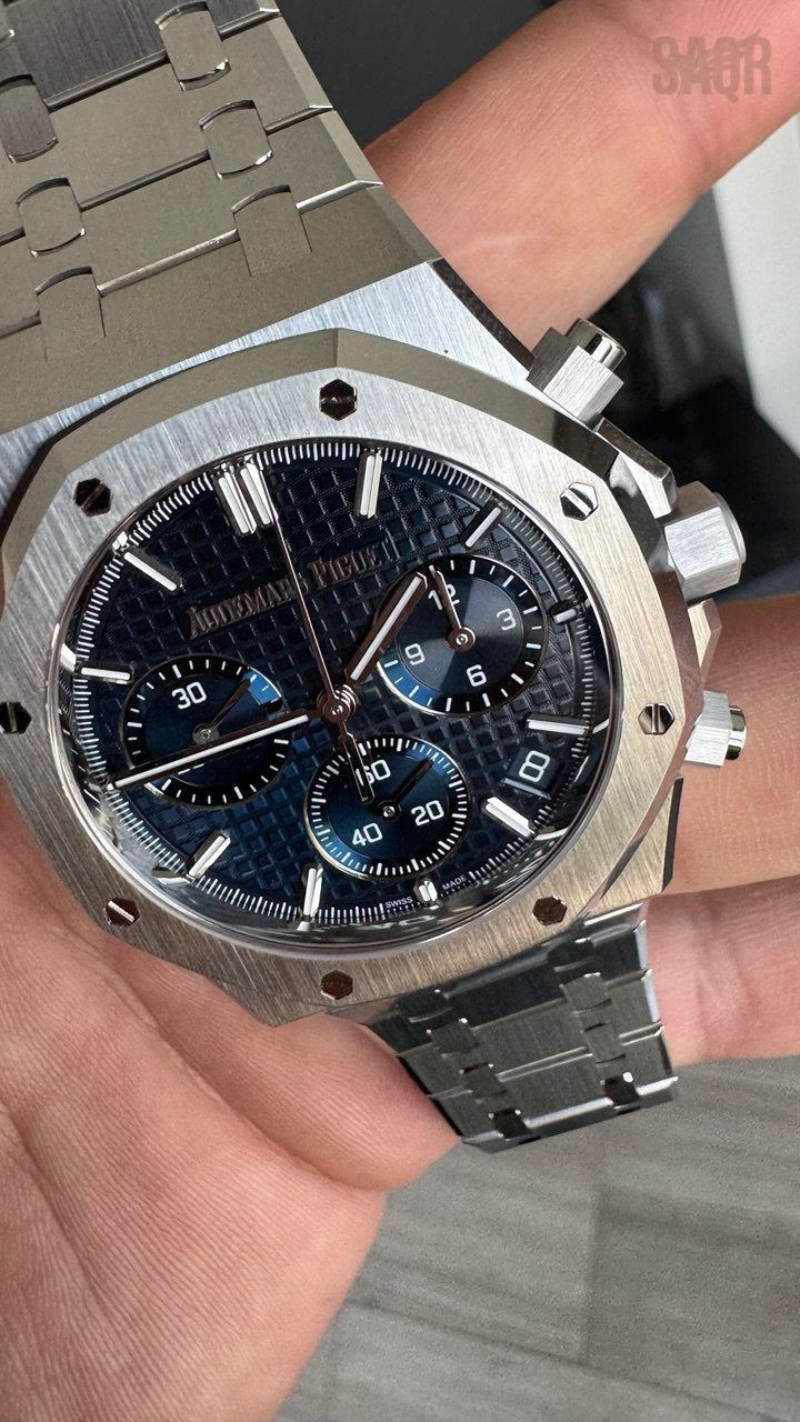 AP Watch | Royal Oak Chronograph Blue Dial