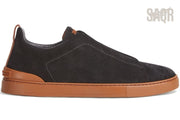 Zegna Triple Stitch Sneaker - Black Edition 6 | Men