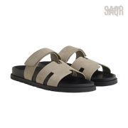 Hermès Chypre Sandals – Beige Equisse - View 1