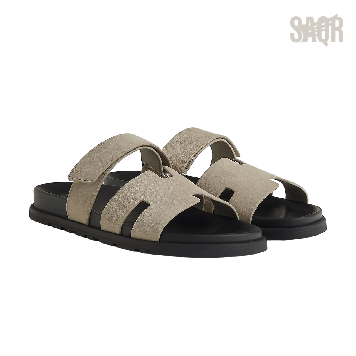 Hermès Chypre Sandals – Beige Equisse - View 1