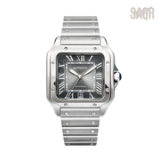 Cartier Watch |  Santos de Cartier Silver Black