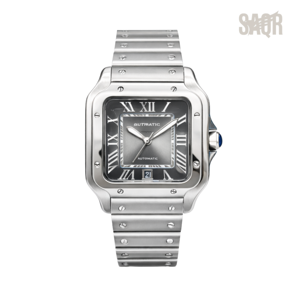 Cartier Watch |  Santos de Cartier Silver Black