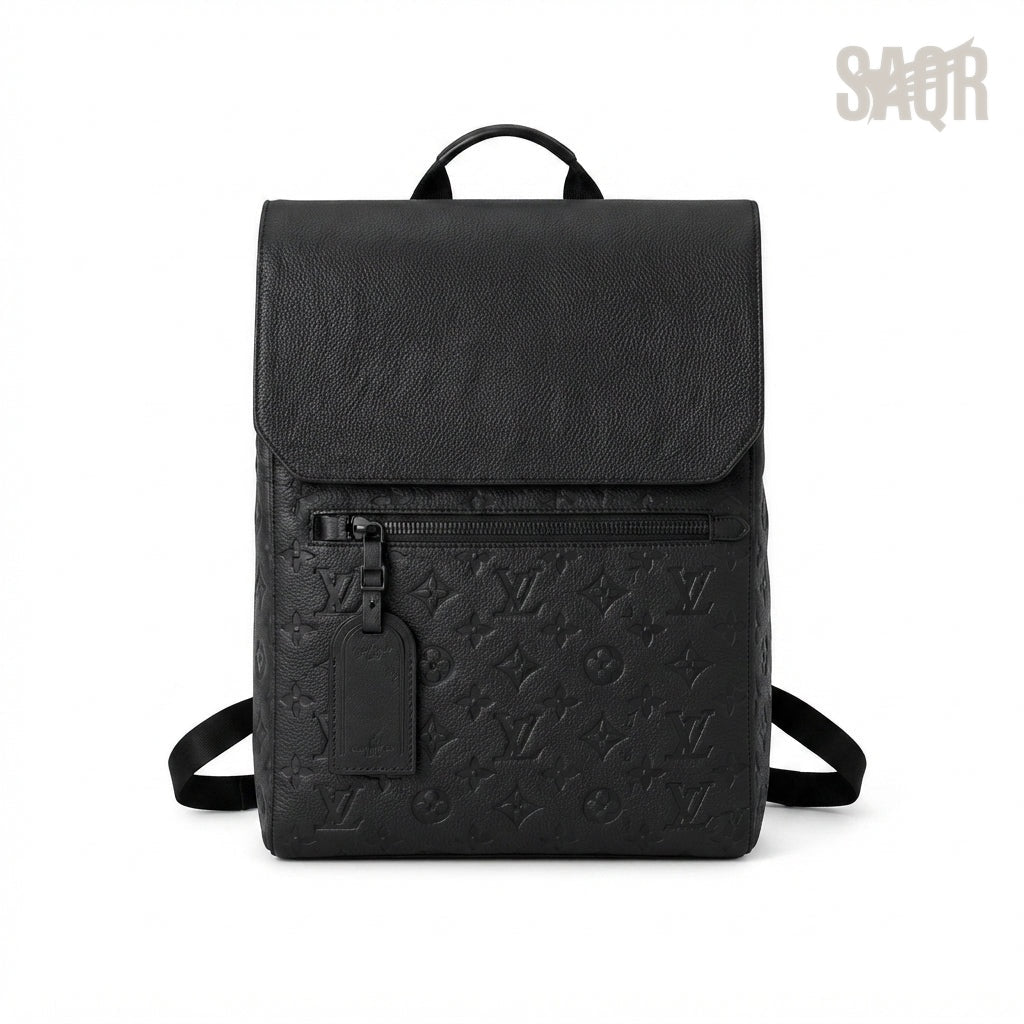 Louis Vuitton Backpack – Black Leather - View 1