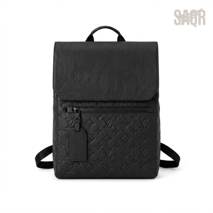 Louis Vuitton Backpack – Black Leather - View 1