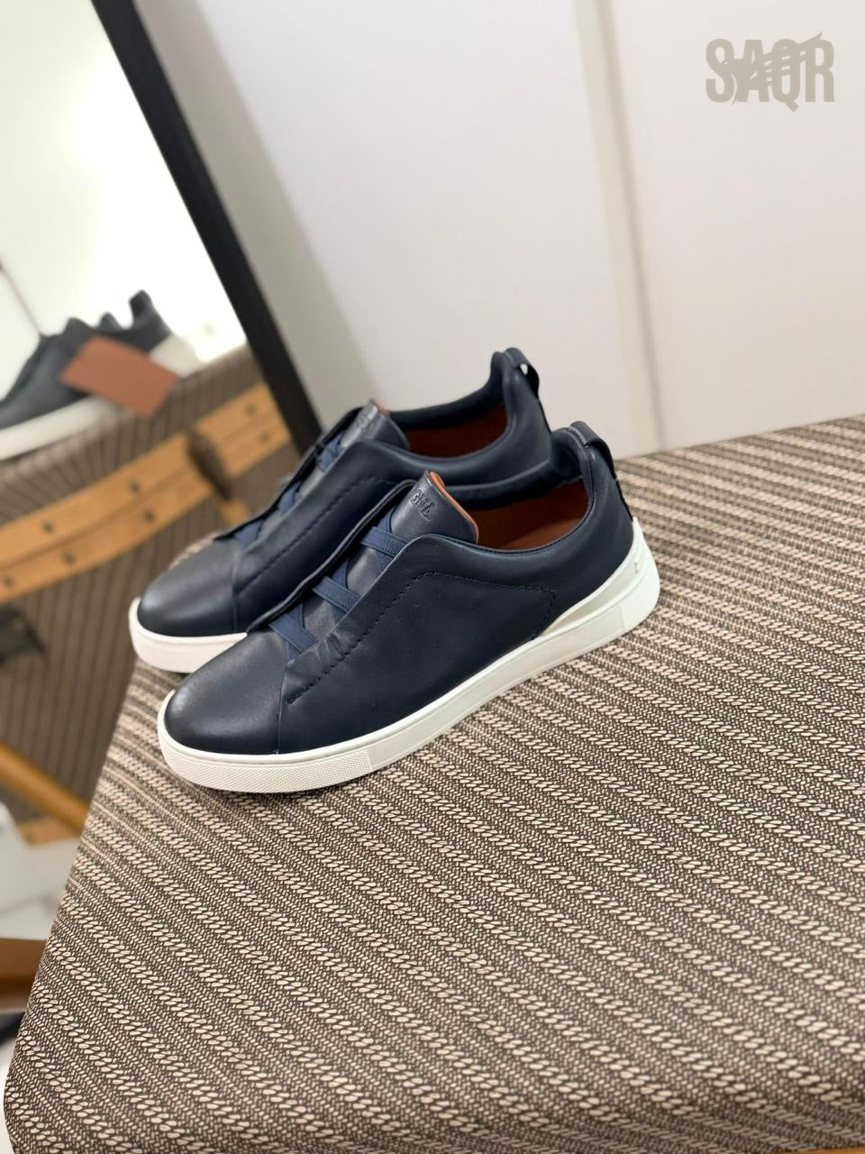 Zegna TrailFlex Suede Slip-On Sneakers – Sandstone Edition