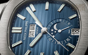Patek Watch | Nautilus Annual Calendar, Blue Dial