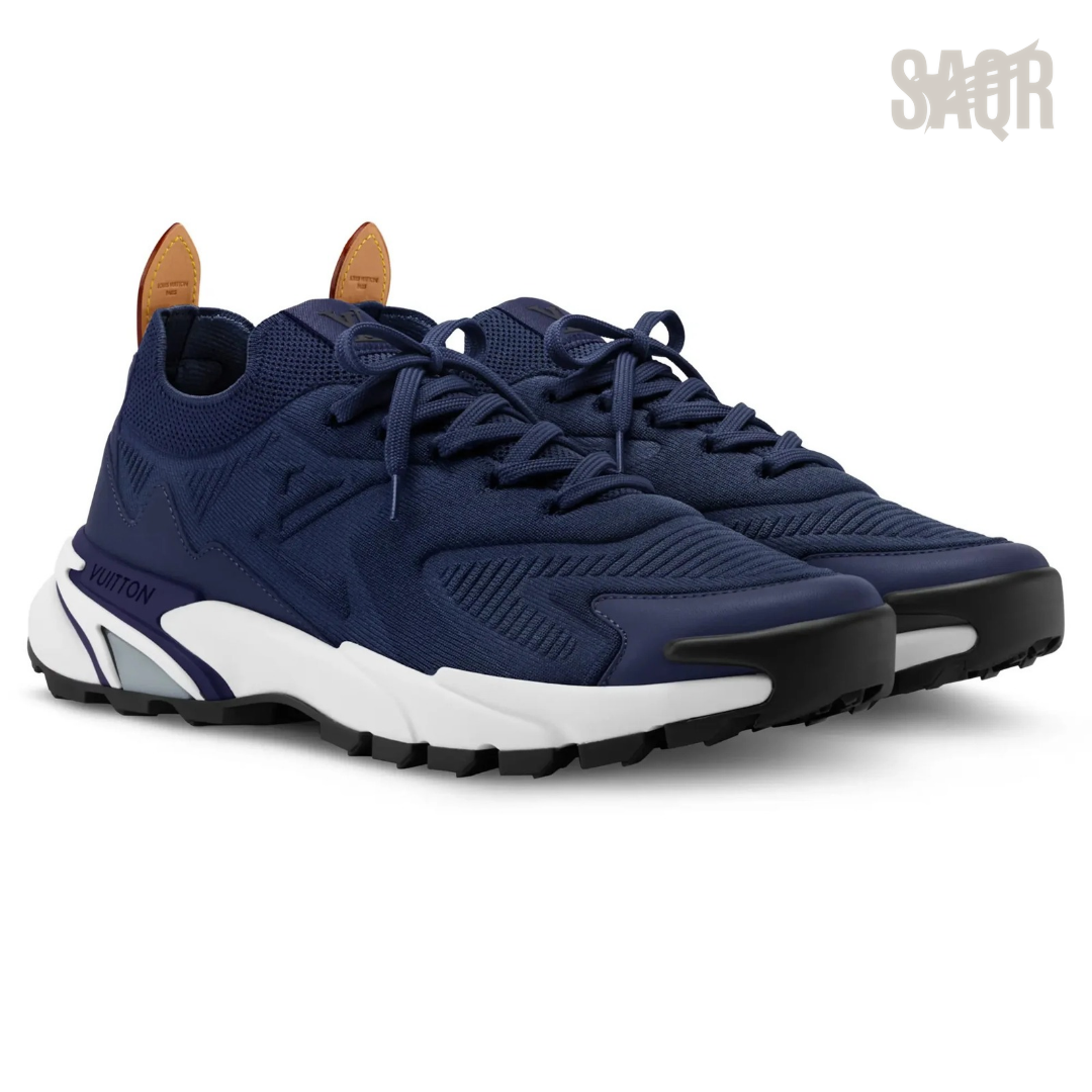 Louis Vuitton LV Runner Tatic Knit Sneakers – Navy Blue - View 4