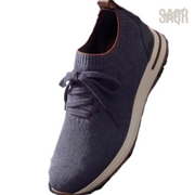 Loro Piana 360 LP Flexy Walk Knit Sneakers – Dark Grey - View 3