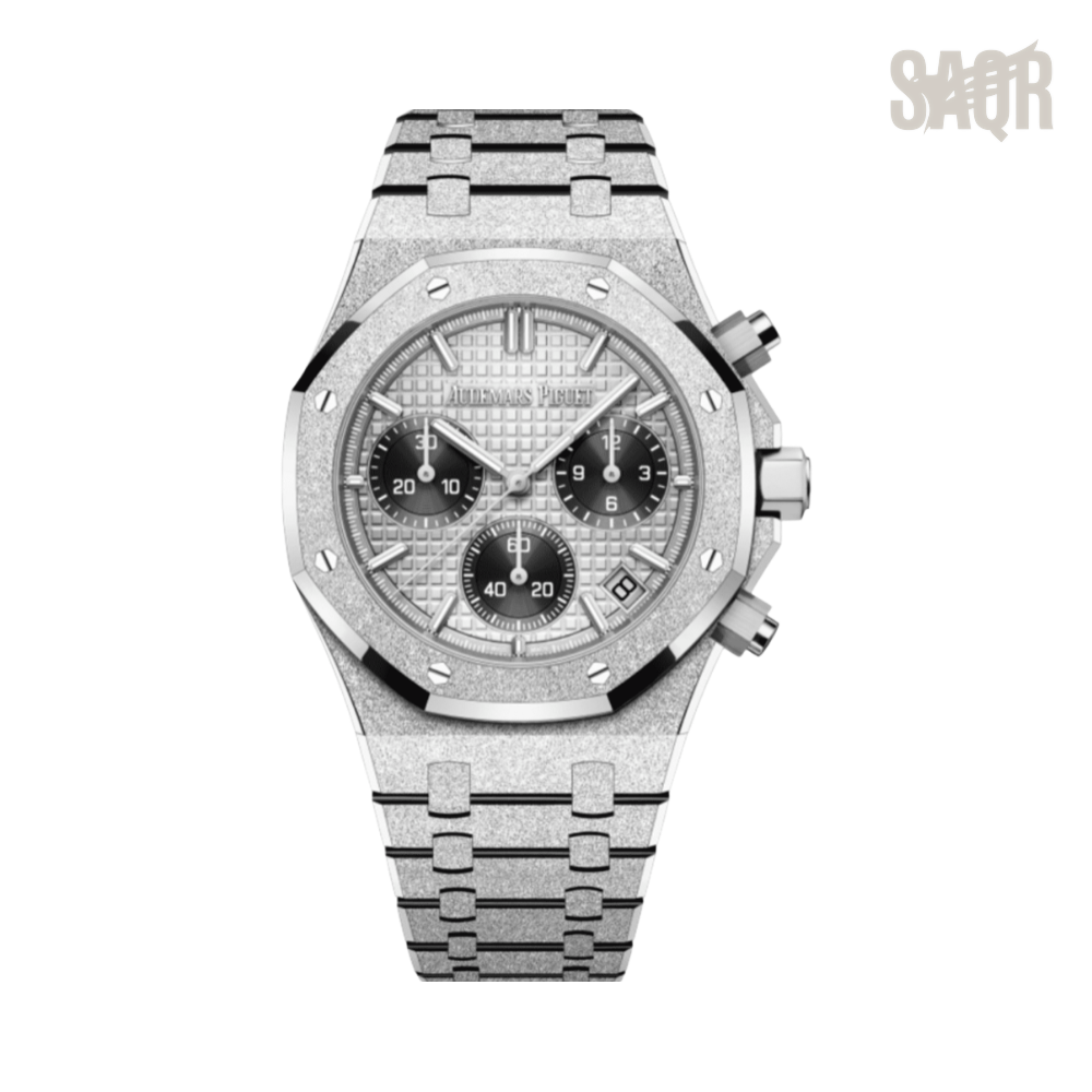 AP Watch | Royal Oak Chronograph White/Black Dial