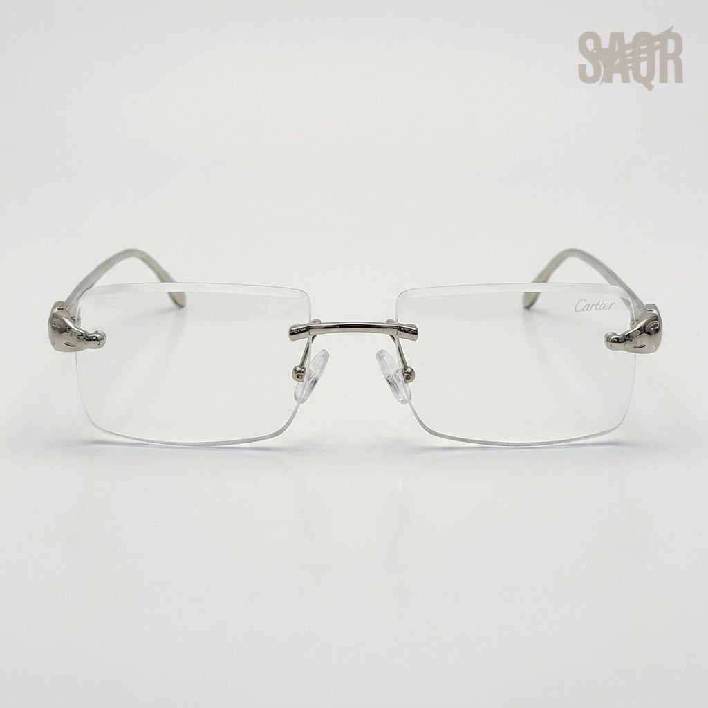 Cartier Sunglasses Panthère de Cartier Sleek Silver-Tone - View 1