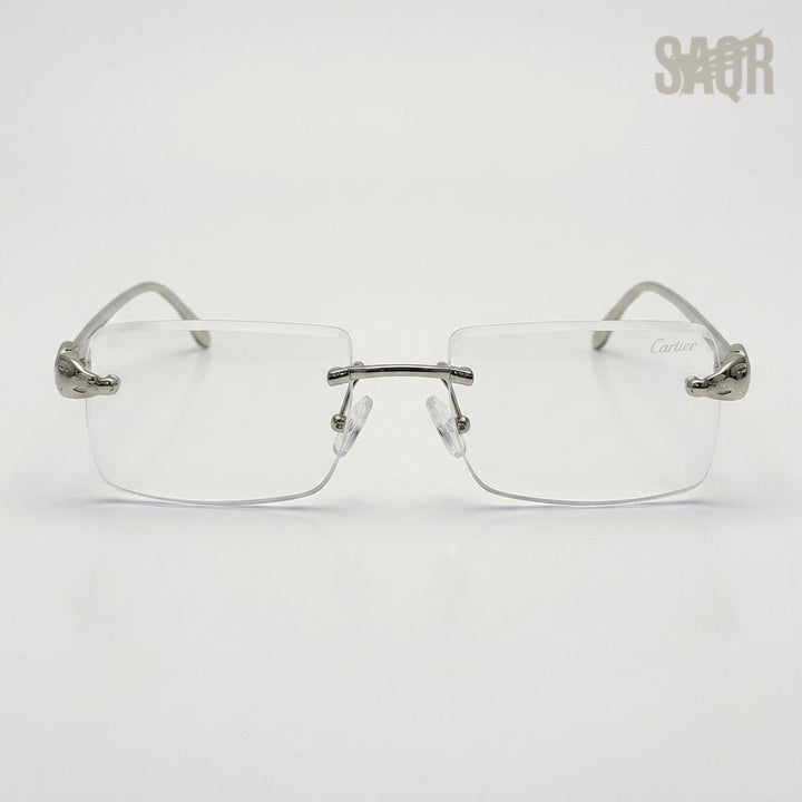 Cartier Sunglasses Panthère de Cartier Sleek Silver-Tone - View 1