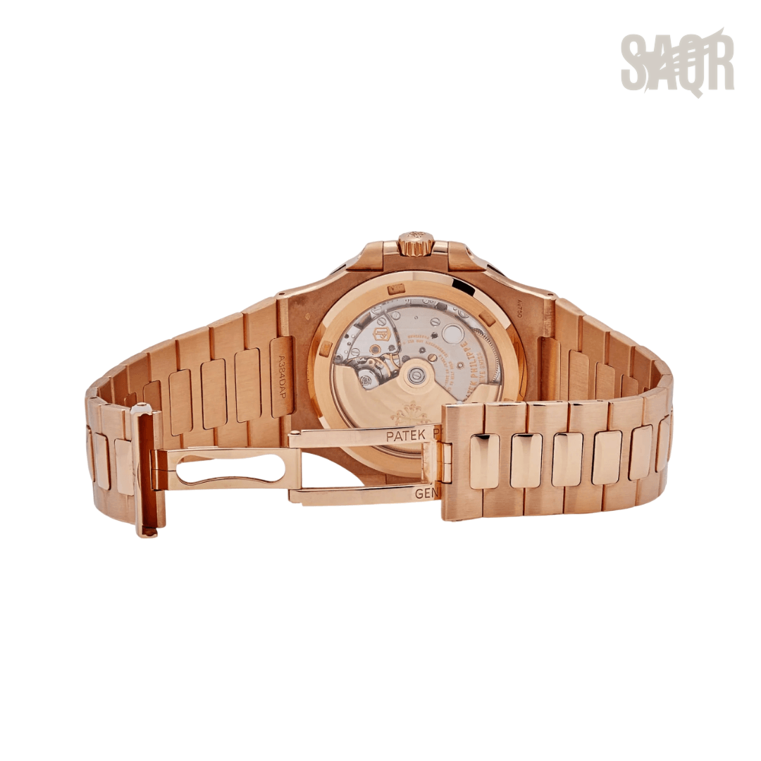 Patek Watch | Nautilus Rose Gold Brown