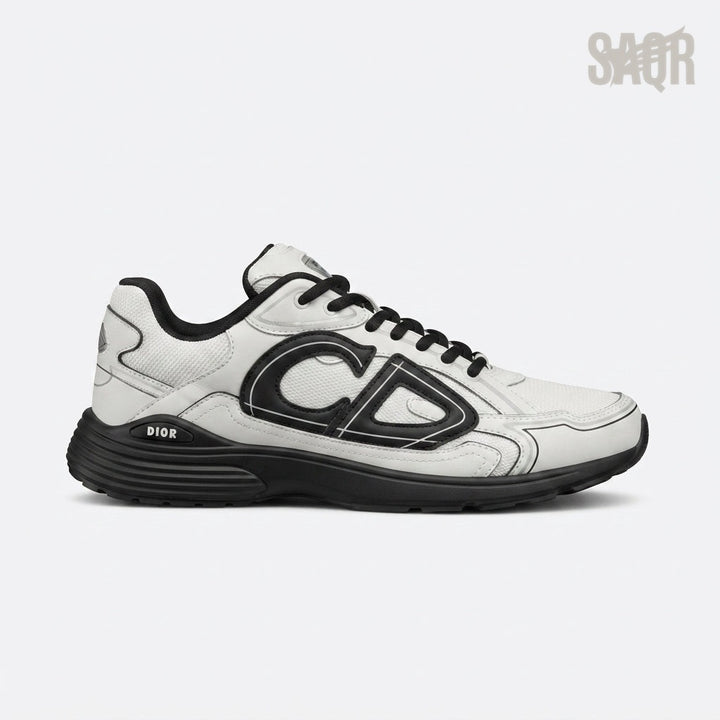 Dior B30 Countdown Sneaker – CD30 Signature – White & Black - View 1