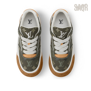Louis Vuitton LV Tilted Sneaker – Green & Brown - View 2