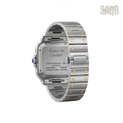 Cartier Watch | Santos de Two-Tone Blue Dial