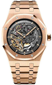 Audemars Piguet Watch | Royal Oak Skeleton Rose Gold