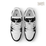 Louis Vuitton LV Trainer Sneakers – Black & White - View 4