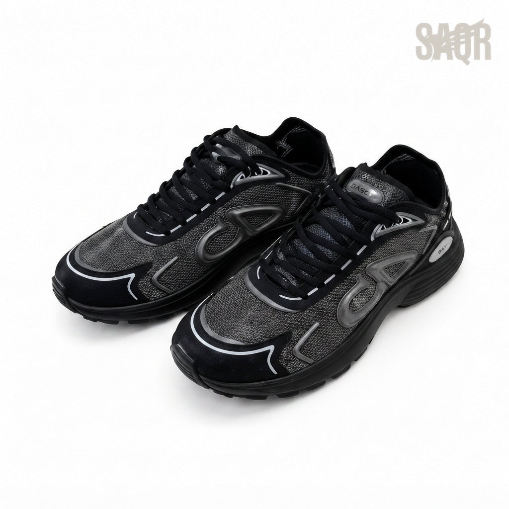 Dior B30 Sneakers – Black & Grey - View 1