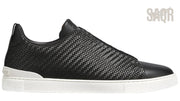 Zegna Triple Stitch Sneaker - Black Edition 3 | Men