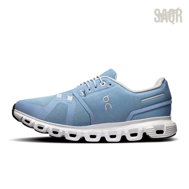 On Running Cloud 6 – Chambray / White