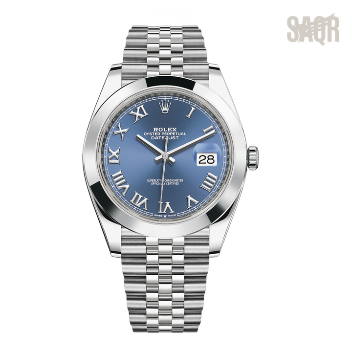 Rolex Watch | Datejust Sky Blue Dial