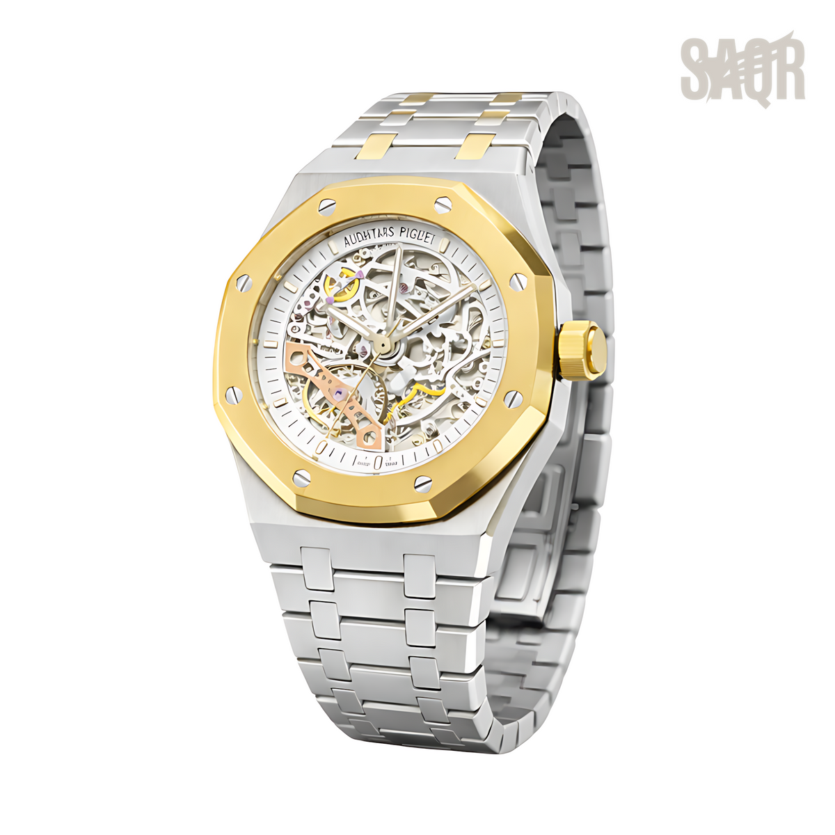 AP Watch | Royal Oak Skeleton Gold/White Dial