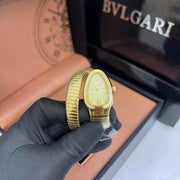 Bvlgari Watch | Serpenti Tubogas Gold Dial