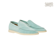 Loro Piana Summer Walk Loafers – Acquamarina - View 1
