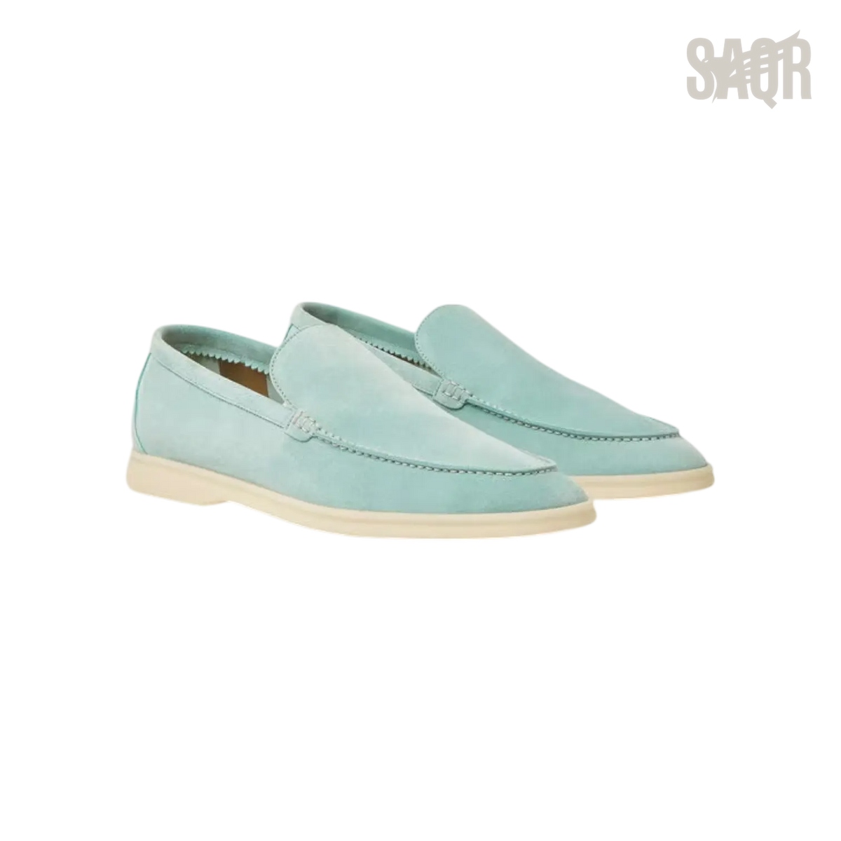Loro Piana Summer Walk Loafers – Acquamarina - View 1
