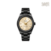Rolex Milgauss Yellow Dial Matte Black Watch - image 1