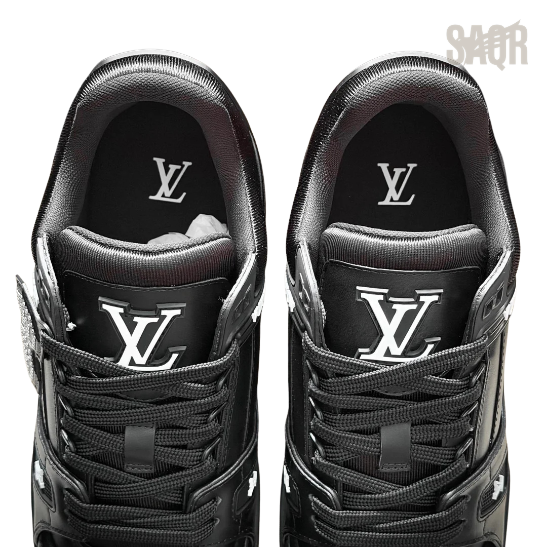 Louis Vuitton LV Trainer Black Sneakers - View 2