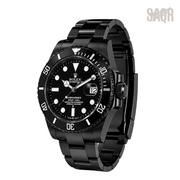 Rolex Submariner Date Black Dial Black Tone Watch - image 3