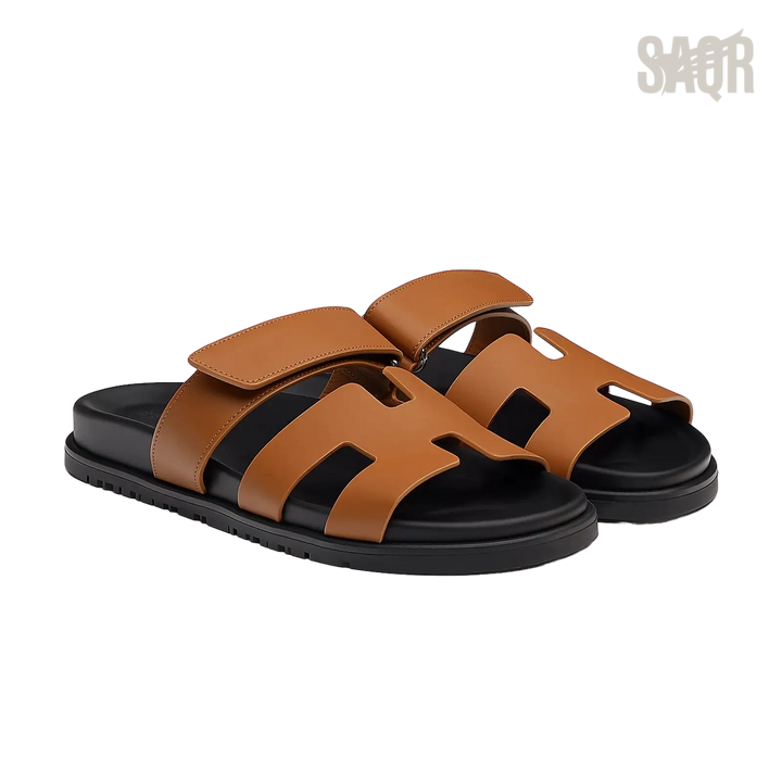 Hermès Chypre Sandals – Naturel - View 1